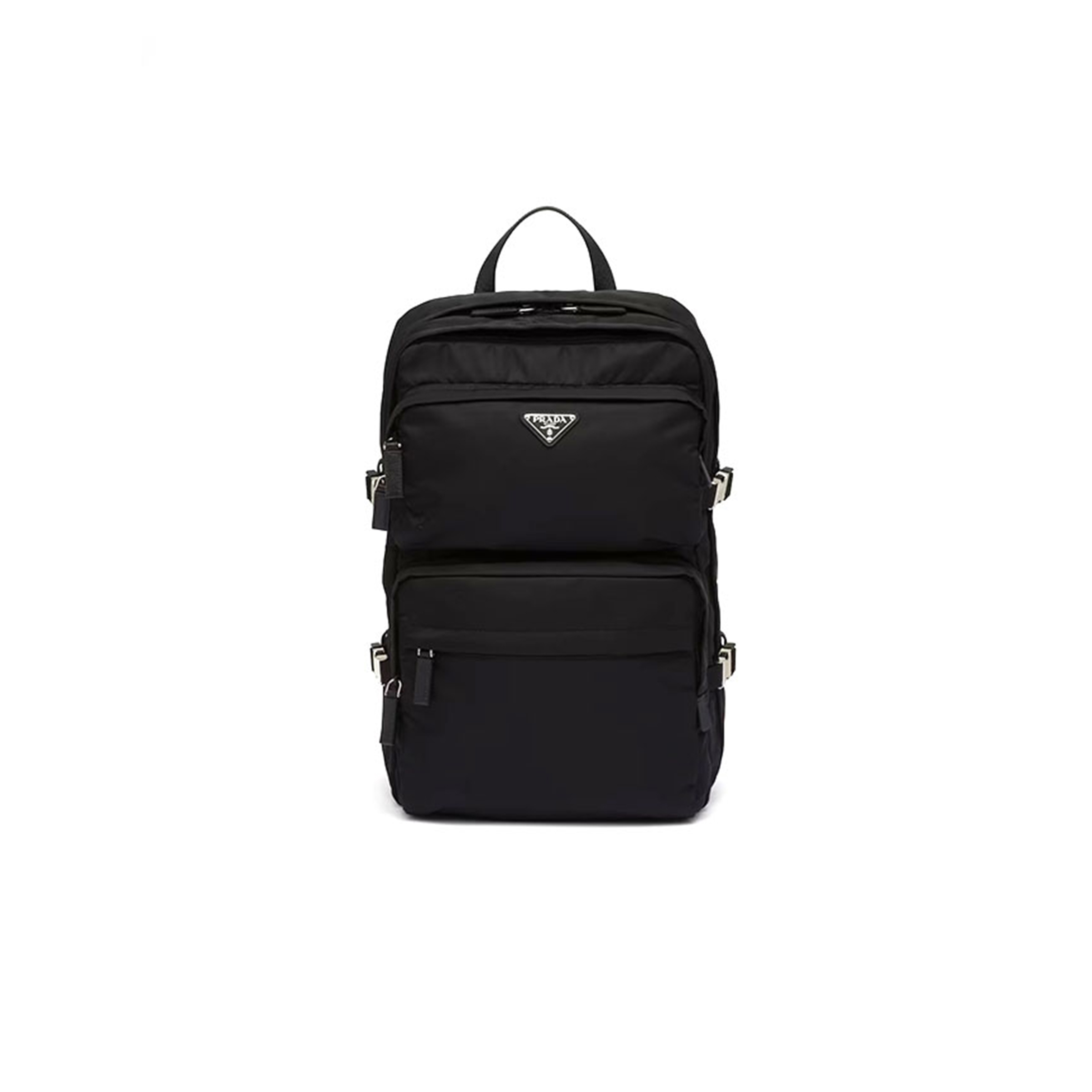 PRADA RE-NYLON AND SAFFIANO LEATHER BACKPACK 2VZ101 (45*26.5*21.5cm)